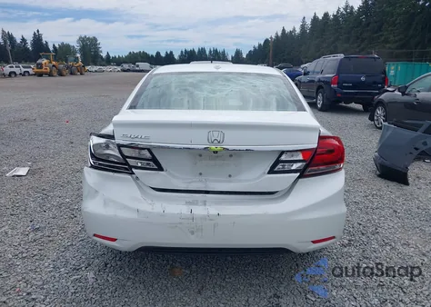 2014 Honda Civic Ex-L z USA, uszkodzony, nr VIN 19XFB2F93EE243306